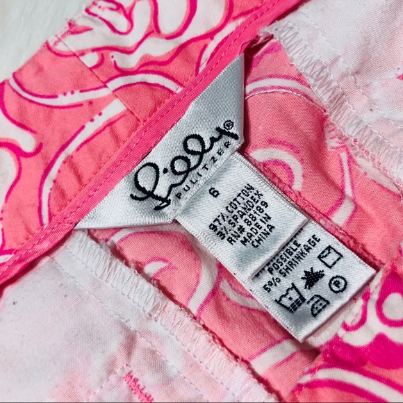 Vintage Lilly Pulitzer Tradewind Capri Pants - Picture 4 of 6